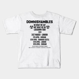 DOMNISHAMBLES Dominic Cummings 2020 Kids T-Shirt